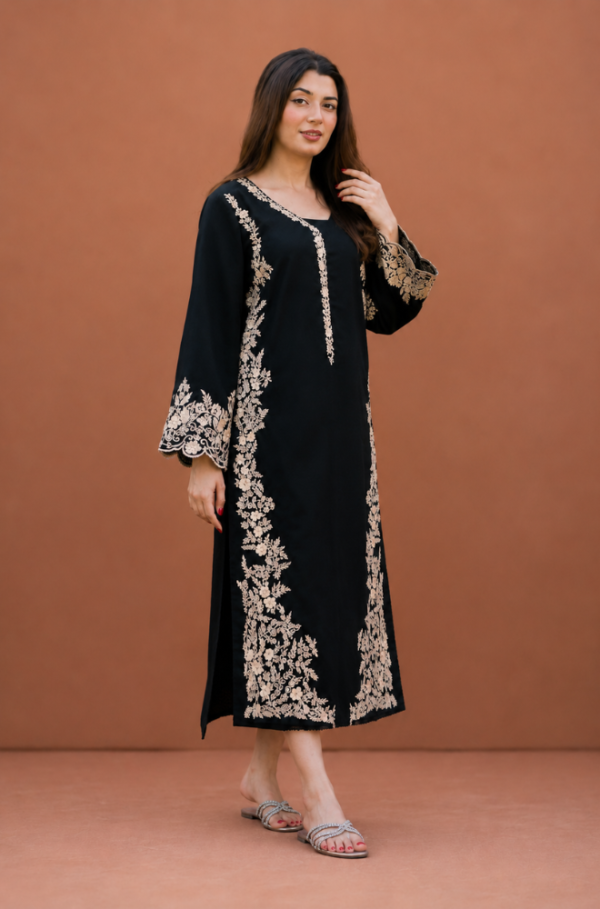 Midnight Noir Embroidered Summer Lawn 2 Pc Unstitched Suit